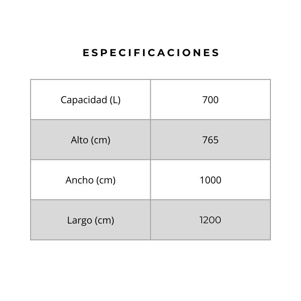 Contenedor Multiusos CU 700 09