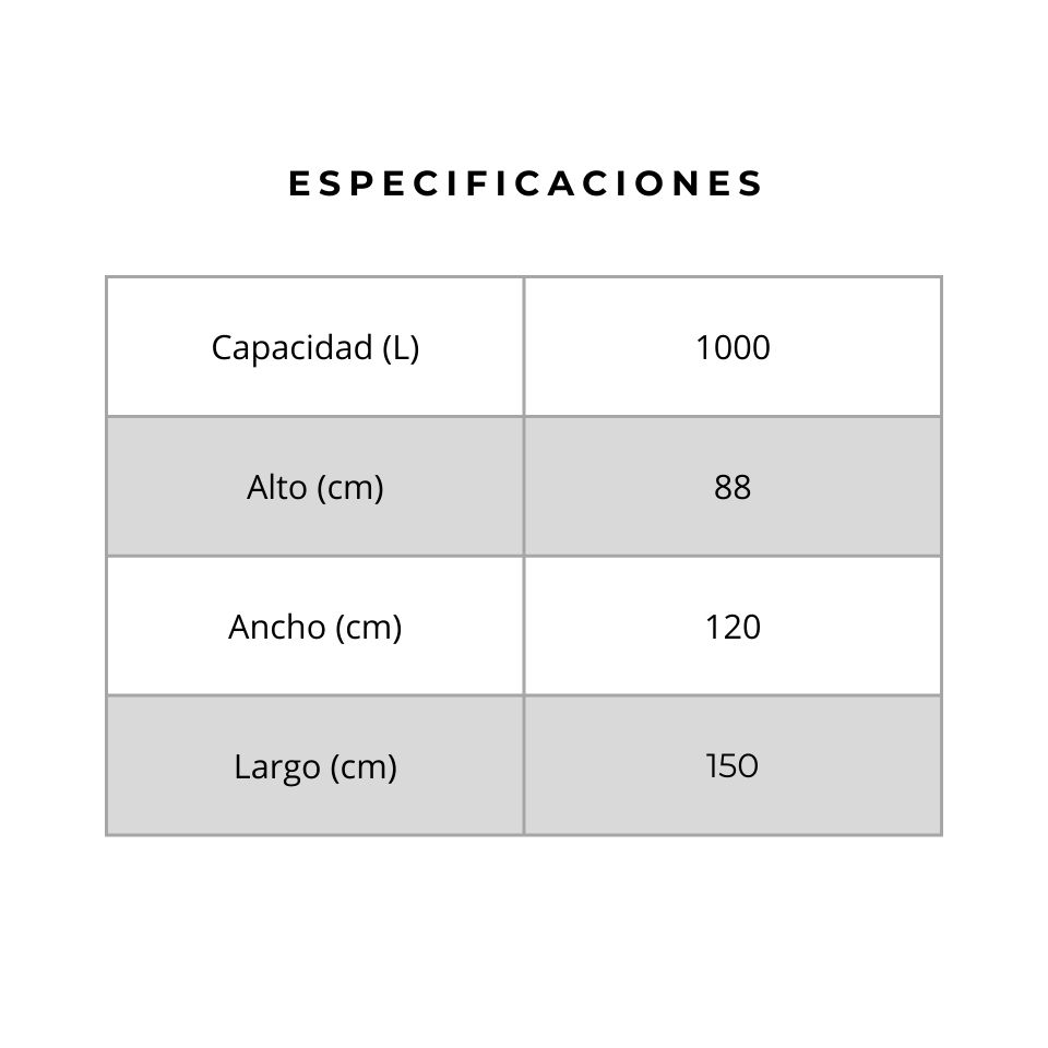 Contenedor ISO 1000 09